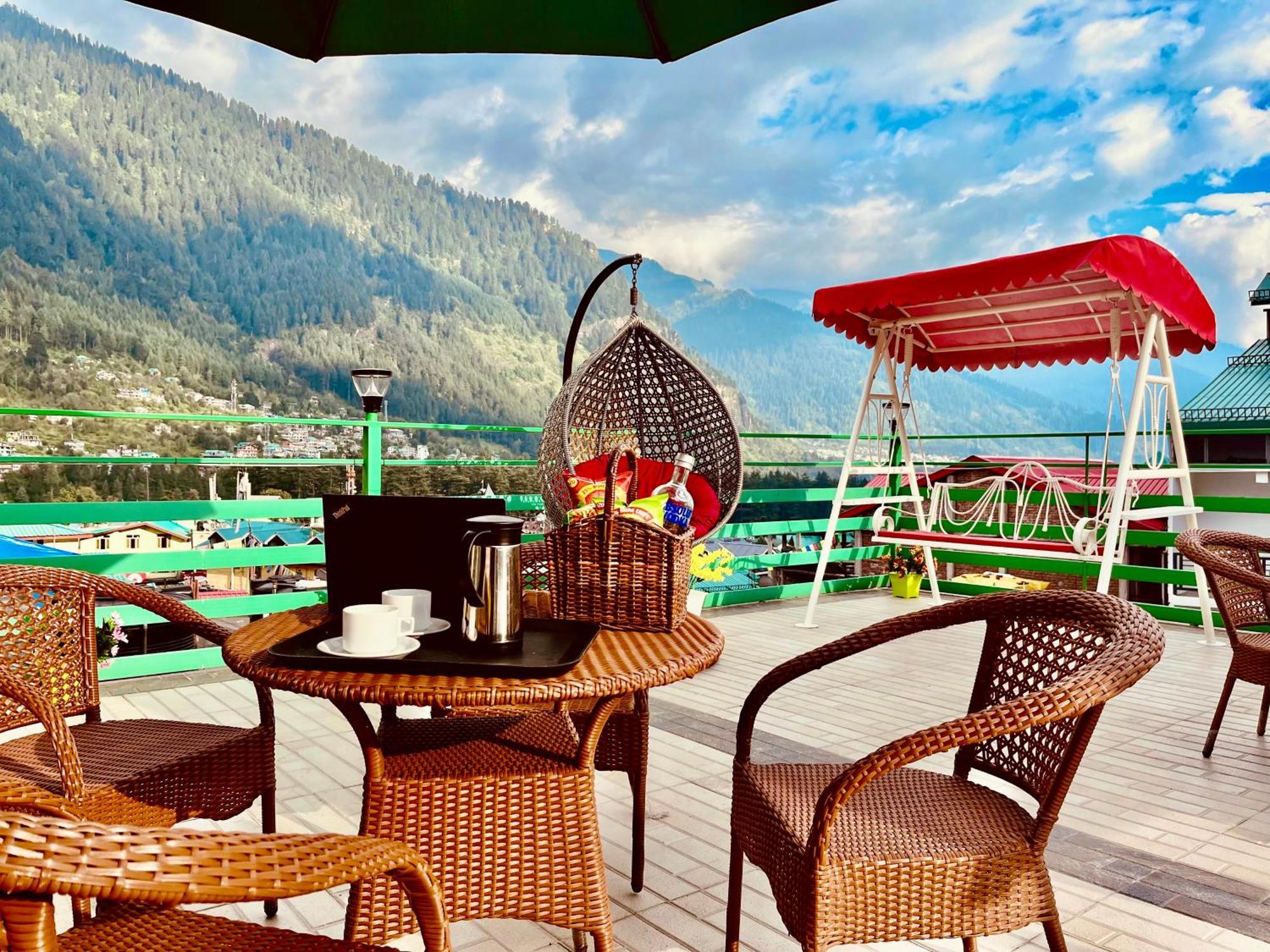 Tata Vista Resort Mall Road Manali - Centrally Heated & Air Cooled Экстерьер фото